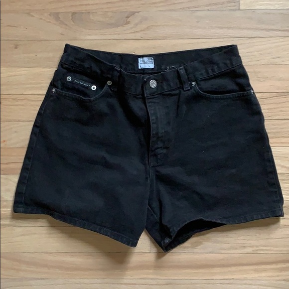 VINTAGE Calvin Klein Denim Shorts, size 10 tag - Picture 1 of 8